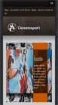 Mobile Screenshot of dosensport.com